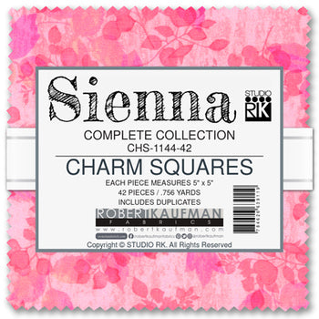 Charm Squares: Sienna