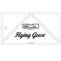 BlocLoc Flying Geese 4"x8"