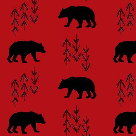 Scarlet Bearfoot Cuddle - Fabric Bash