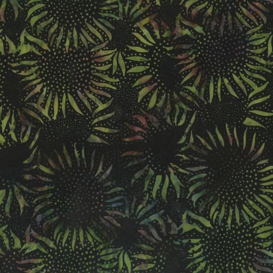 Sunflower Batik Fabric