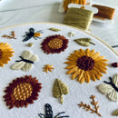 Sunflower Embroidery Kit