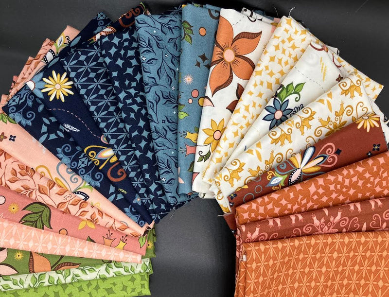 Curated Blooms Fat Quarter Bundle