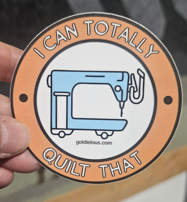 I Can Make That - Longarm Sticker