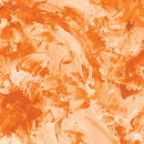 108" Paint Splash - Orange - Fabric Bash