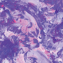 108" Paint Splash - Purple/Lilac - Fabric Bash