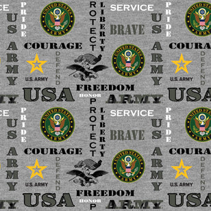 Military Army Heather Print