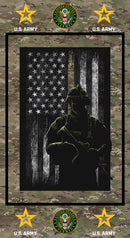 Military Army Panel Size 24"X43"