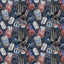 Military Airforce Dogtags