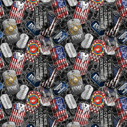 Military Marines Dogtags