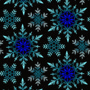 1340-97 Black-Blue || Crystal Frost 108"