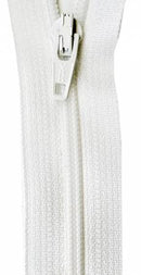 14in Size 3 Zipper Marshmallow - Fabric Bash