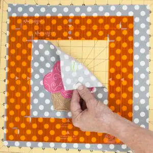 Orange Pop Rulers, Square Set