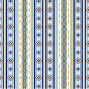 Explore More - Quilting Fabric - Blanket Stripe - Mulit