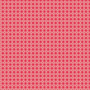 Peaches & Cream Flower Geo Red quilting cotton by Benartex