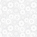 Star Spangled Whites - Quilting Fabric - USA Banners White