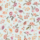 Garden of Affection - Quilting Fabric - Affection Toss - Pale Blue