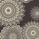 Winter Haven - Dancing Doilies Charcoal