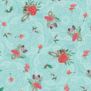 Winter Haven - Forest Gathering Medium Turquoise