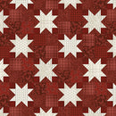 American Valor - Quilting Fabric - American Quilt Dark Red
