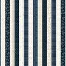 American Valor - Quilting Fabric - Patriotic Stripe Navy