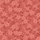 Holly and Hearth-Quilting Cotton Fabric- - Star Flowers Spiced- Cider