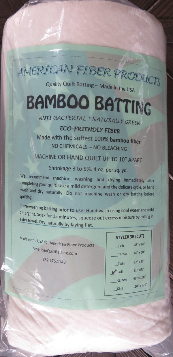 Bamboo Natural Full - American Fiber Products