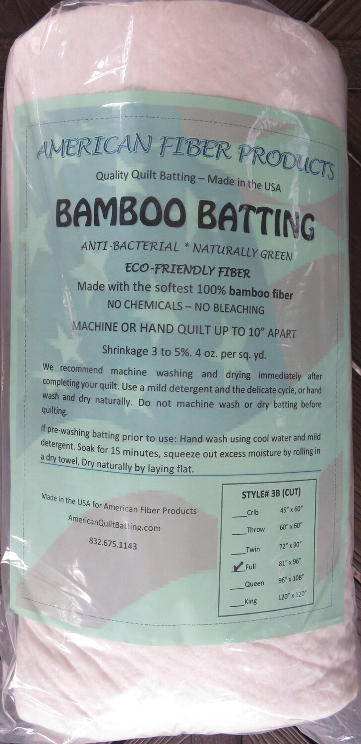 Bamboo Natural Full - American Fiber Products