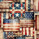 1776 FLAG PATCHWORK 108 WIDE - Fabric Bash