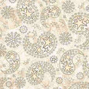 1776 PAISLEY & STARS CREAM - Fabric Bash