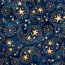 1776 PAISLEY & STARS DARK NAVY - Fabric Bash