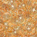 1776 PAISLEY & STARS LIGHT AMBER - Fabric Bash