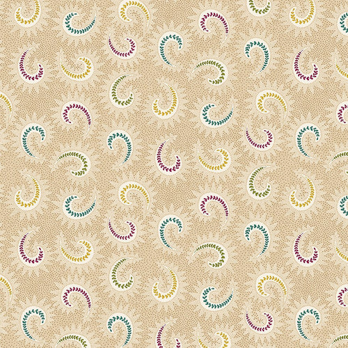 1830-44 Toast - Stylized Paisley || Spiced Favorites 108"