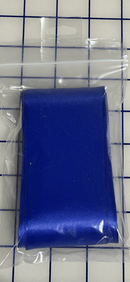 2 1/4 inch Double Faced Satin Cobalt - Fabric Bash