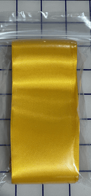 2 1/4 inch Double Faced Satin Dandelion - Fabric Bash
