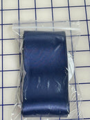 2 1/4 inch Double Faced Satin Navy - Fabric Bash