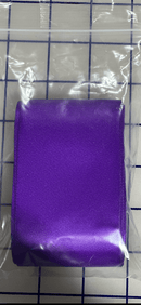 2 1/4 inch Double Faced Satin Purple - Fabric Bash