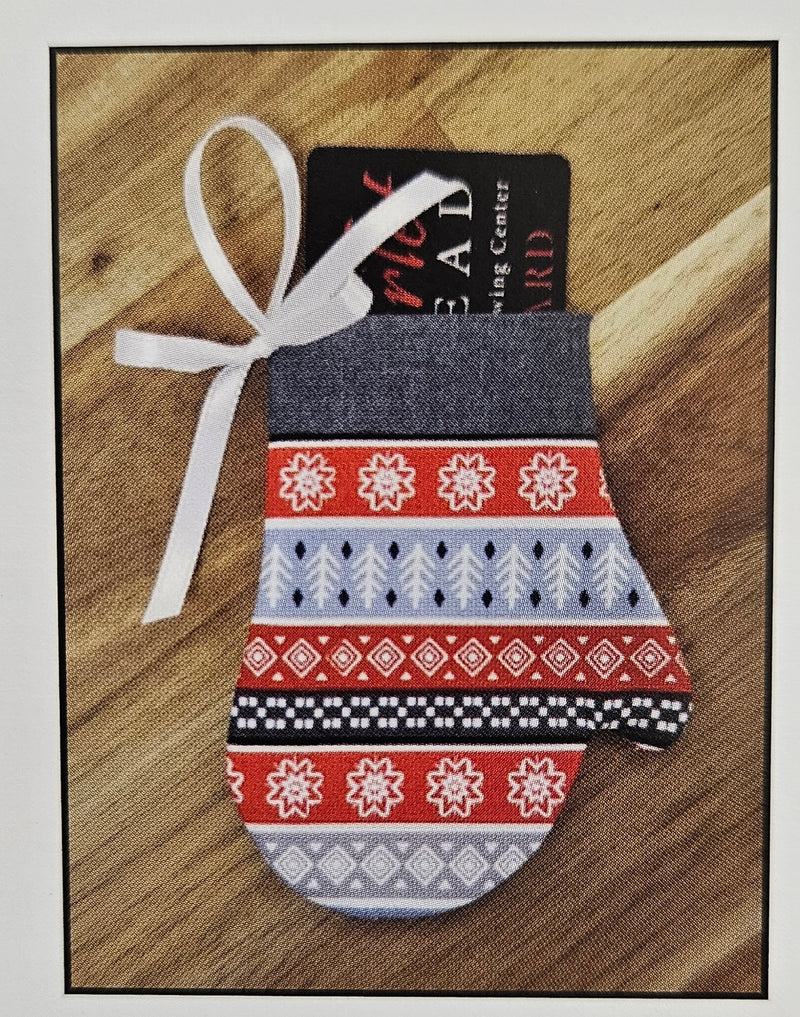 Mitten Gift Card Holder