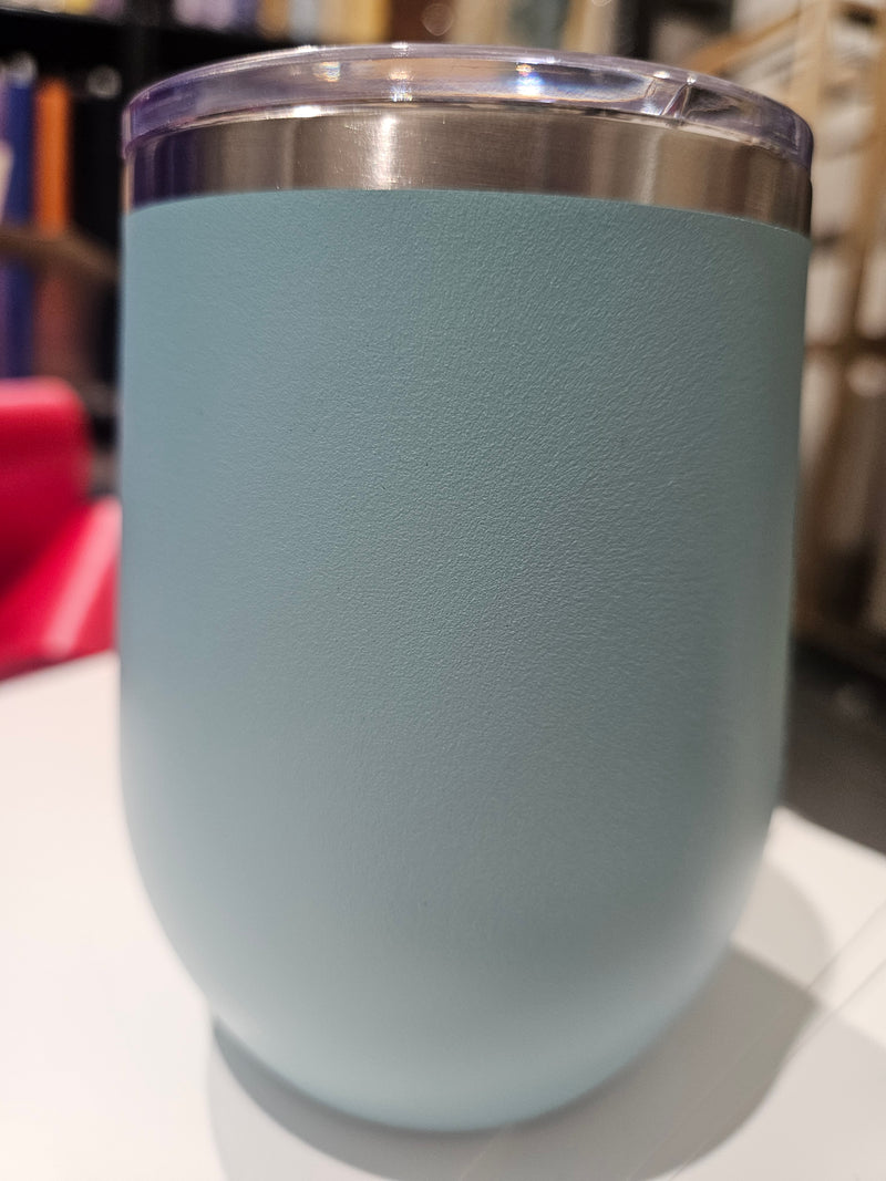 Polar Camel 12 oz.Teal Vacuum Insulated Stemless Wine Tumbler with Lid