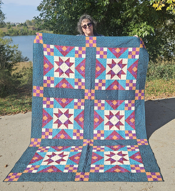Sample - Jewel Tone Quilt