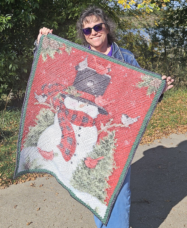 Sample -  Snowman Chanille