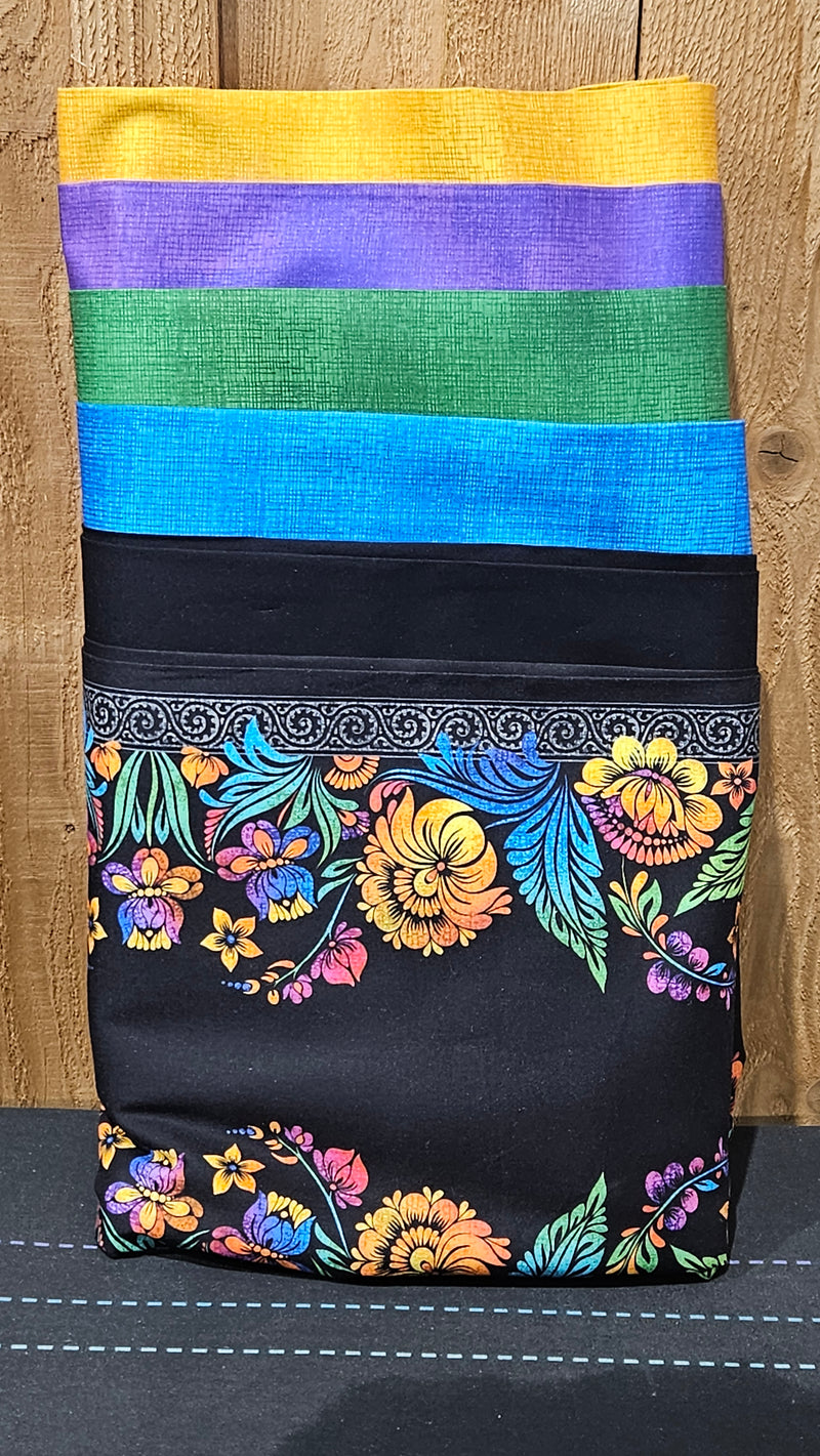 Black Butterfly Fancy Quilt Kit