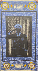 Military Navy Panel Size 24"X43"