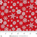 Snow Crew Minky - Red