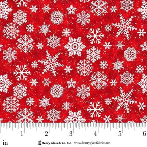 Snow Crew Minky - Red