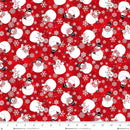 Snow Crew Minky - Red