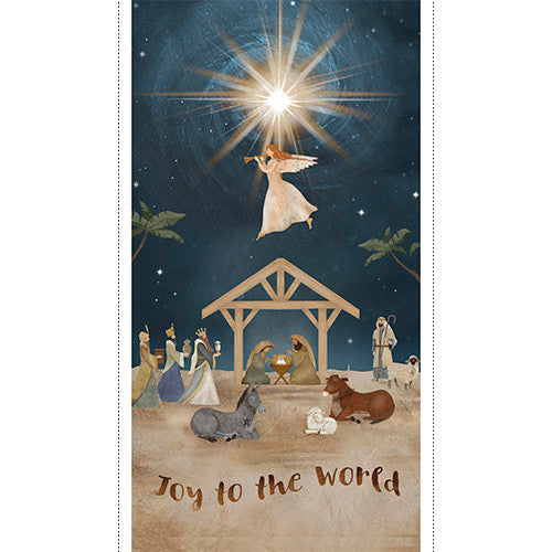 22354 Multi-Color 24" Panel || O'Holy Night