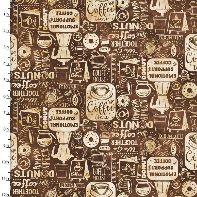CHALKBOARD MENU BROWN