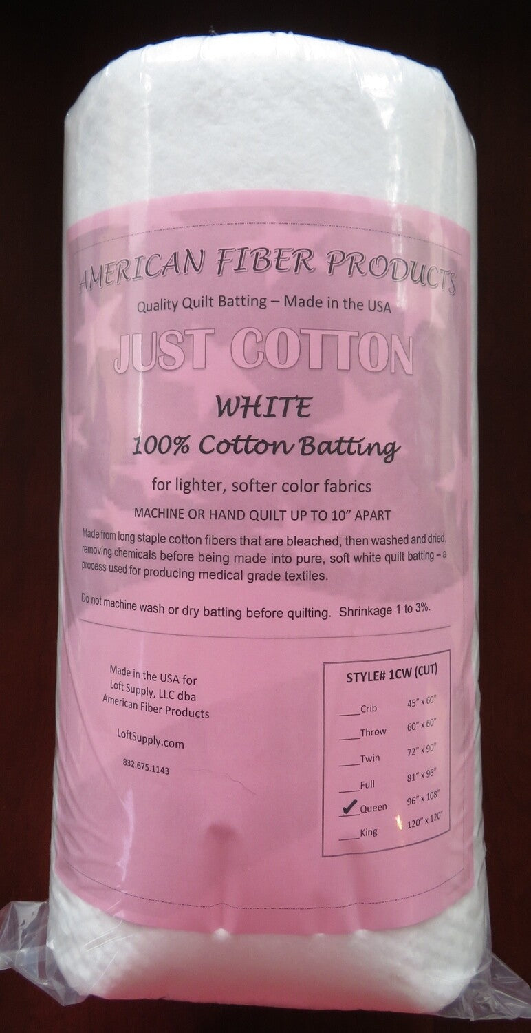 Cotton White King - American Fiber Products