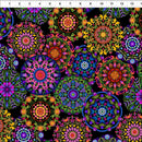 Sewposium Exclusive Gypsy - Quilting Fabric  - Circles Multi