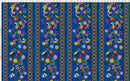 Sewposium Exclusive Gypsy - Quilting Fabric  - Border Blue